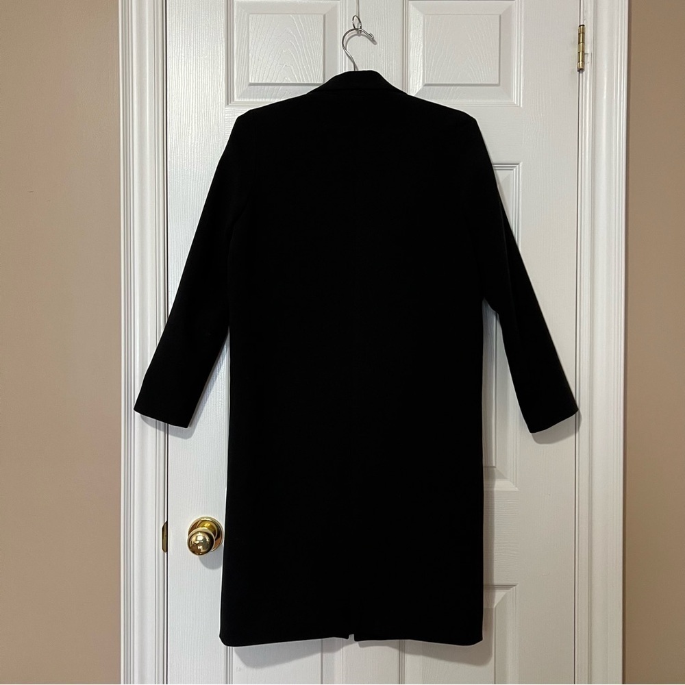 OAK + FORT Black Long Formal Relaxed Blazer Jacket - Sz XS - Picture 6 of 13